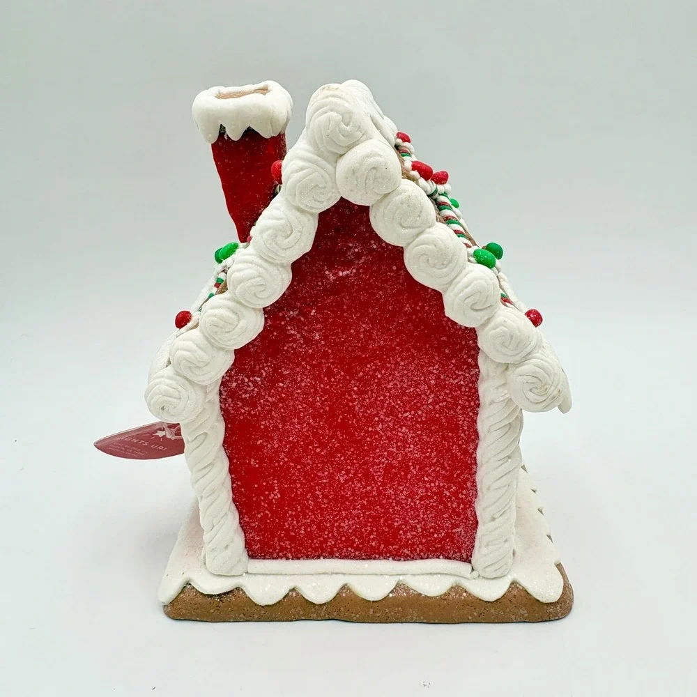 Light Up Gingerbread House Christmas Holiday Home Decor Tabletop Decoration - Picture 4 of 6